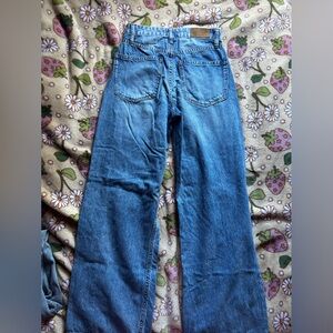 Simple society high rise wide leg jeans